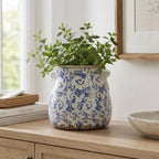 Dosayes Vintage Planter & Vase with Drainage,Ceramic Pot for Plant - Image 4