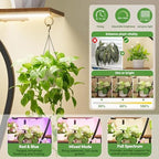 Plant Stand Indoor with grow lights: 9 Tiered Large Plant Shelf with Lights, 64" Multi Tier Tall plant stand for indoor growing Llighted Corner Plant Rack - Image 2