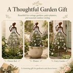 Vintage Lady Garden Trellis Stake (2pcs) - Image 7