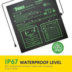 iPower 20" x 20.75" Waterproof Durable Seedling Heat Mat with Digital Thermostat Control Warm Hydroponic Plant, for Indoor Gardening & Germination Starting - Image 3