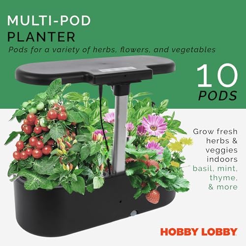 Hobby Lobby Smart 10 Pod Herb Garden Planter Indoor Kit, 15.75 Inches - Image 3