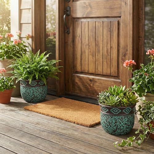 Blue Sky Ceramic Southerwest 6.5" Planter - Image 2
