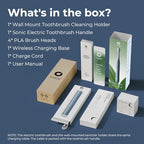 Oday Sonic Electric Toothbrush for Adults with Wall Mounted UV Cleaner - Image 4