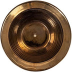 Creative Co-Op Embossed Textured Stoneware Planter, Metallic Gold - Image 3