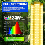 Barrina T8 Plant Light, 2FT 24W Full Spectrum Led Grow Lights, 6 Packs - Image 4