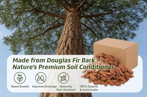 Organic Orchid Bark Potting Mix – Natural Bark for Orchids, Promotes Healthy Root Growth & Soil Aeration (3/8", 40 Quarts) - Image 4
