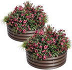 2x2x2ft Round Galvanized Raised Garden Bed – Metal Planter Box Kit with Rust & Corrosion Protection, Safe Rubber Edge, Open Bottom Design – Easy Assembly for Vegetables, Flowers, Fruits by Unknown