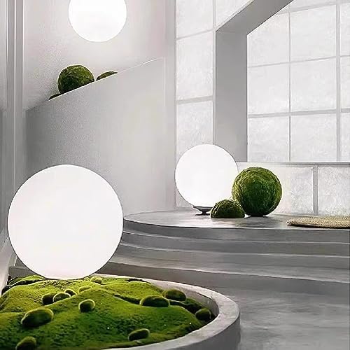 Green Artificial Moss Balls, Handmade Sphere Moss Hanging Balls for DIY Wedding Party Home Hotel Decoratio, Hangin Plants Landscape Landscaping Ball (Color : Diameter: 45cm/17.71in, Size : 1pcs) - Image 4