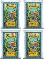 FoxFarm Ocean Forest Potting Soil, 1.5cu ft (Pack of 4) - Light, Aerated Texture, Designed for All Container Plants by FoxFarm