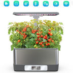 Hydroponics Growing System Kits,APP&WiFi 8 Pods Smart Indoor Herbs Garden with 24W Adjustable Height LED Growth Lights,for Indoor Gardening Gifts,Vegetables Planter - Image 6