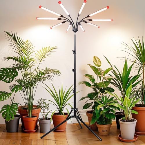 FRGROW 10Head Grow Light with Stand for Tall&Large Indoor Plants - Image 7