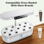 Ahopegarden Hydroponics Growing System: 12 Pods with Smart Env.Detection - Image 7