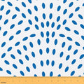 Raindrop Fabric By The Yard, Geometric Circular Upholstery Fabric for by Erosebridal