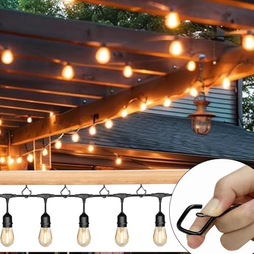 120 Pcs Ceiling Hooks for Hanging Plants, Screw in Hooks Black - Image 4
