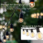 2.36IN Ceiling Screw Hooks for Hanging Plants, Safety Buckle,110 Pcs - Image 6