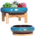 ARTKETTY Succulent Pots - 7.3/10 Inch Large Plant Pots Set of 2 by ARTKETTY