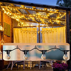 100PCS Screw Hooks for Outdoor String Lights, Q Hangers String Light Hooks - Image 6