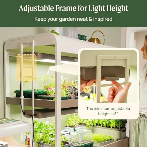 Vego garden 3 Tier Rolling Metal Corner Plant Stand Indoor Pearl White Matte Black - Image 7