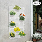 36-Slot Wall Planter, Vertical Garden Flower Pot Holder for Indoor&Outdoor - Image 4
