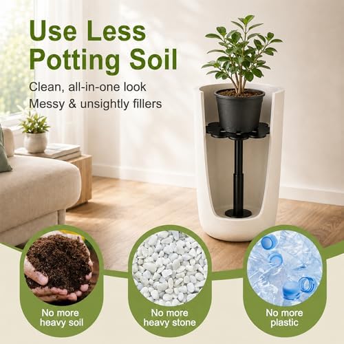 Adjustable Plant Risers for Inside Pots, 16-28 Inch Lift Height - Image 5