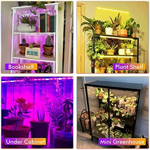 Felibeaco Plant Grow Light Strip for Indoor Plants Full Spectrum with Timer - Image 7
