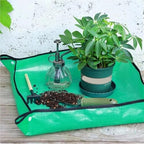Repotting Mat 1pc Flower Pots Planting Mat Waterproof Transplanting Mats Foldable PE Plant Repotting Mat Gardening Planting Mat 32-100cm(50x50CM) - Image 6