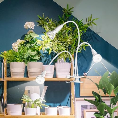 SANSI Grow Lights for Indoor Plants, 30W Clip-On Gooseneck LED Plant Lights - Image 6