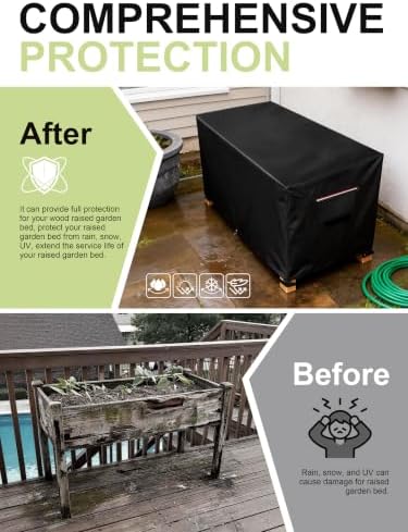 Outdoor Raised Garden Bed Cover for Winter,Planter Raised Beds Cover - Image 3
