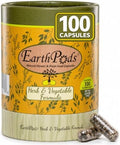 Earth Pods® Organic Herb & Vegetable Fertilizer Spikes, 100 Capsules by EarthwormTechnologies