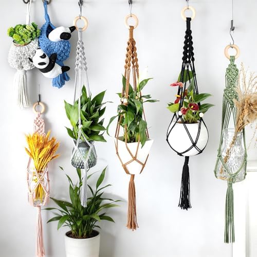 BUFANTL Macrame Kit for Beginners, 4‑in‑1 Plant Hanger DIY Craft Kit - Image 5