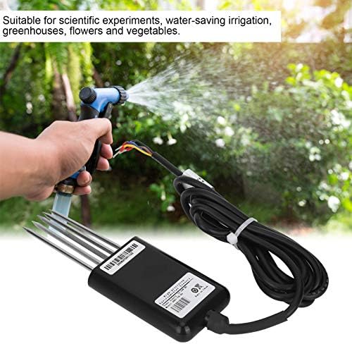 7 in 1 Soil Tester, 5Pin Soil PH NPK Temperature and Humidity EC Sensor, Professional Soil pH Tester for Lawn, Garden, Farm, ​Pastures, Sewage Treatment, Agriculture, etc - Image 3