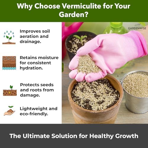 Organic Coarse Vermiculite for Indoor Gardening Plants and Mushrooms – Enhances Soil Aeration, Seed Germination, Rooting Cuttings – Small Packages and Bulk (Vermiculite Grade 3 – Medium, 30 quarts) - Image 3