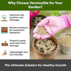 Organic Coarse Vermiculite for Indoor Gardening Plants and Mushrooms – Enhances Soil Aeration, Seed Germination, Rooting Cuttings – Small Packages and Bulk (Vermiculite Grade 4 – Coarse, 30 quarts) - Image 3