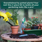 Vesici 1 Pcs Garden Tidy Trays Potting Tray for Seeding Growing, Green - Image 6