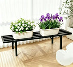 Zhongma One Tier Metal Plant Stand Indoor & Outdoor L35.43 easy assembly - Image 6