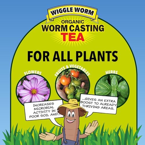 Wiggle Worm Pure Worm Castings Tea Liquid Fertilizer, 1 Gallon - Image 3