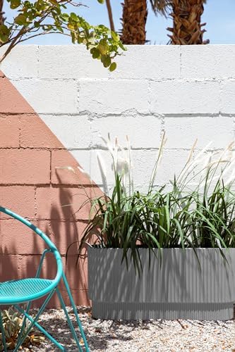 Veradek Demi Series Long Planter - Wide Outdoor Planter - Image 6
