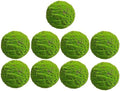 Green Artificial Moss Balls, Handmade Sphere Moss Hanging Balls for DIY Wedding Party Home Hotel Decoratio, Hangin Plants Landscape Landscaping Ball (Color : Diameter: 15cm/5.9in, Size : 9pcs) by WIGING
