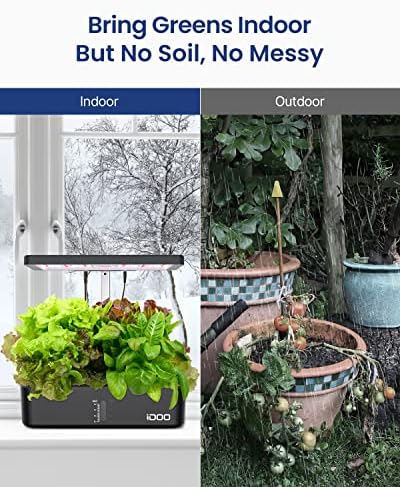 iDOO 12Pods Hydroponics Growing System Garden with LED Grow Light - Image 5