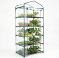 KOL 27x19x76 in PVC Cover 5-Tier Mini Greenhouse, Indoor Outdoor by KOL