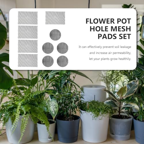 50pcs Round Fiberglass Pot Bottom Mesh Inserts for Pots Drainage - Image 6