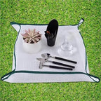 2 PCS Plant Repotting Square Mat Waterproof Transplanting Bonsai Mud Prevention(50x50cm) - Image 4