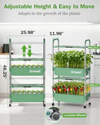 Growell 54 Pods Hydroponics Growing System Kit with Independent Water Pump - Image 5