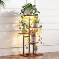 4 Tier Plant Stand Indoor with Grow Light for Multiple Plants by VonDream