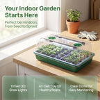 40-Cell Seed Starter Tray with Full Spectrum Grow Light - Image 3