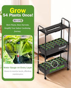 Growell 54 Pods Hydroponics Growing System Kit with Independent Water Pump - Image 6
