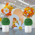 Artificial Plant Topiary Ball Dia 24in, Faux Decorative Balls, Decorative Faux Dried Moss Balls, Garden Spheres Outdoor, Outdoor Green Topiary Sphere Garden Ball, Tree and Bush Substitute - Image 2