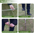 36" Soil Probe, Stainless Steel Soil Sampler Probe with Foot Pedal and Reusable Sample Bags, Soil Test Kits for Lawn Plant Garden Farm Soil Sampling - Image 5