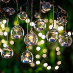 Set of 24 Wedding Hanging Glass Orbs, Glass Tea Light Terrarium, Globe Terrarium, Tea Light Holders, Wedding Decor Indoor Outdoor - Image 7