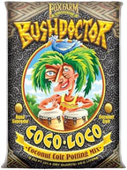 FoxFarm Bush Doctor Coco Loco Potting Mix, 2cu ft - Extends Your Watering Schedule, Triple-Washed to Reduce Salt Content - Perfect for Cultivating Vigorous Plants by FoxFarm